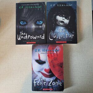 Fantasy Mystery Horror K. R. Alexander set of 3 books Ages 9-12 Fiction